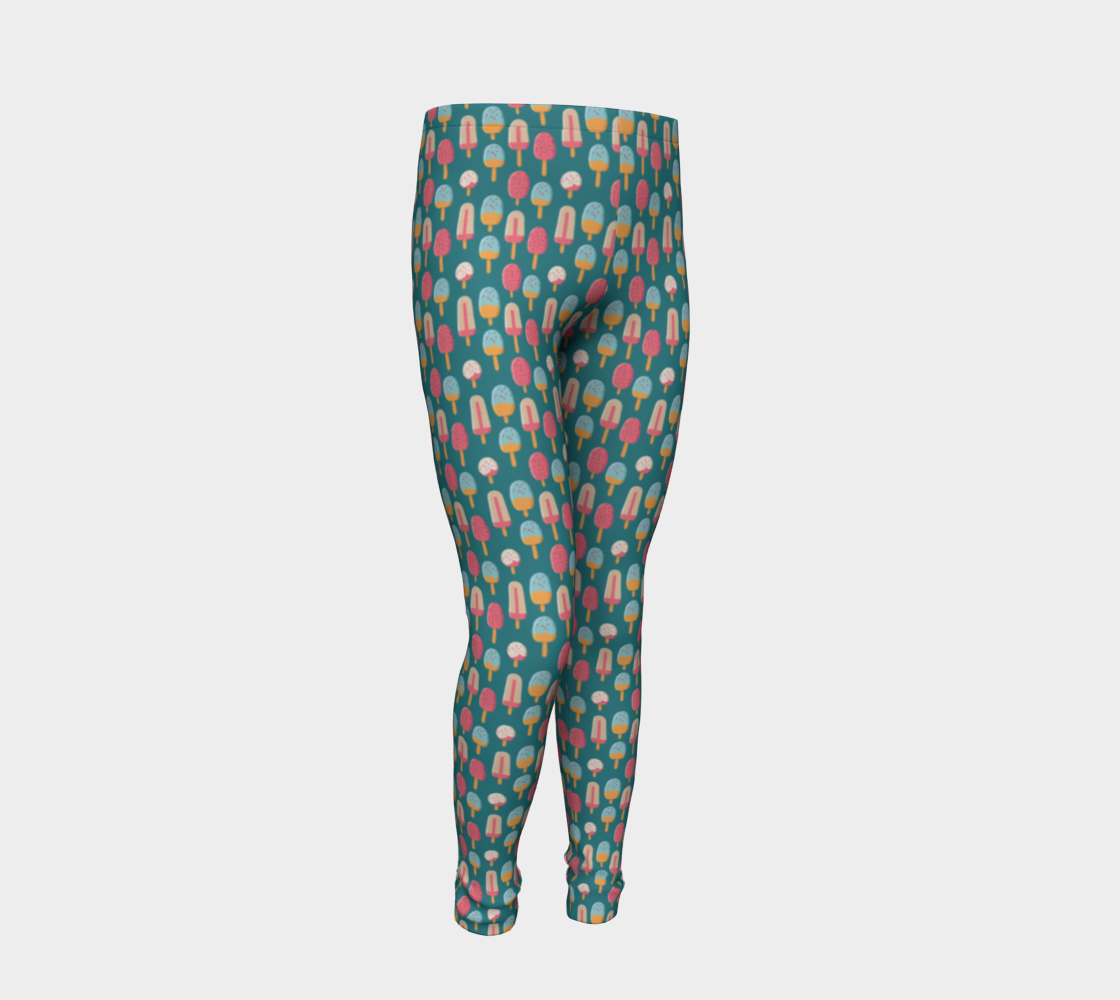Cute Ice-Cream Kid's Legging