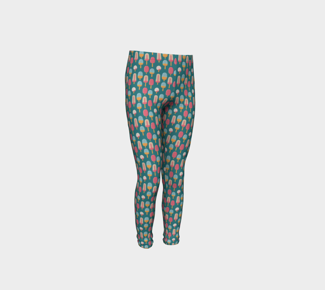 Cute Ice-Cream Kid's Legging