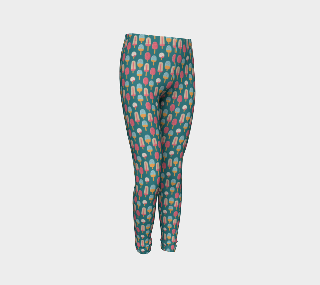 Cute Ice-Cream Kid's Legging