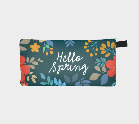 Hello Spring Pencil Case